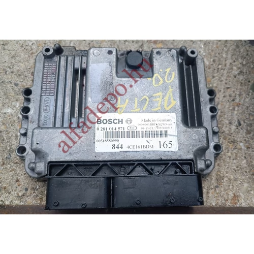 Lancia Delta 2.0 jtdm 165le motorvezérlő 0281014571 51858099