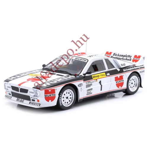 LANCIA 037 RALLY WURTH 1983 W.ROHRL ixo 1:18 Modellautó új Dobozos