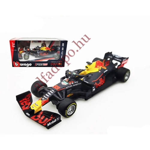 RED BULL RB15 Burago 1:43 F1 Racing NO.33 Max Verstappen új Modellautó