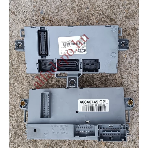 Fiat Croma bodycomputer biztosíték tábla 46846744 46846746 46846745