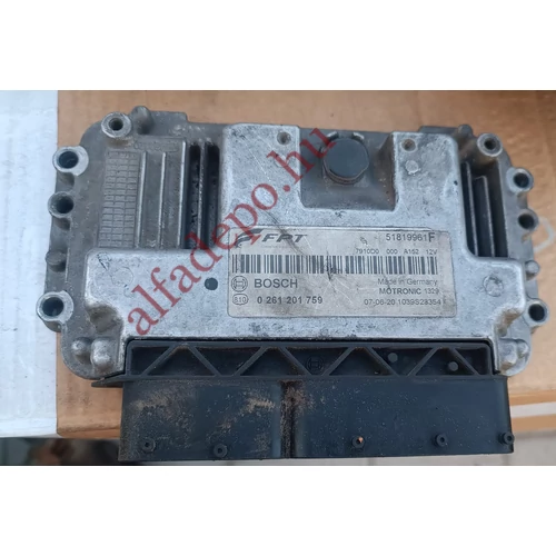 Fiat 500 1.4 16v 100le gyári bontott motorvezérlő 51819961 0261201759