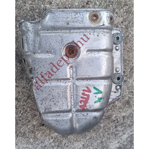 Alfa Romeo Giulietta Mito Lancia Delta Abarth 500 1.4 tb turbo benzin kipufogó hővédő lemez 55218407 Alfa Romeo Giulietta Mito Lancia Delta Abarth 500 1.4 tb turbo benzin kipufogó hővédő lemez 55218407