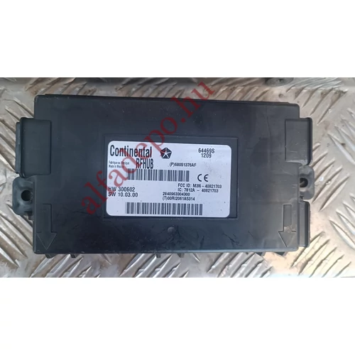 Lancia Thema keyless kulcs antenna vezérlő elektronika egység 68051376af