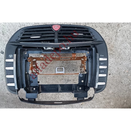 Lancia Delta középső légbeömlő levegő befúvó légbefúvó rádió keret 7354775810