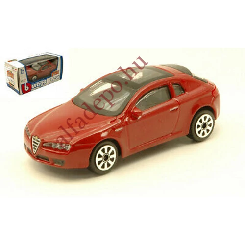 Alfa Romeo Brera 1:43 bburago modellautó autómodell piros