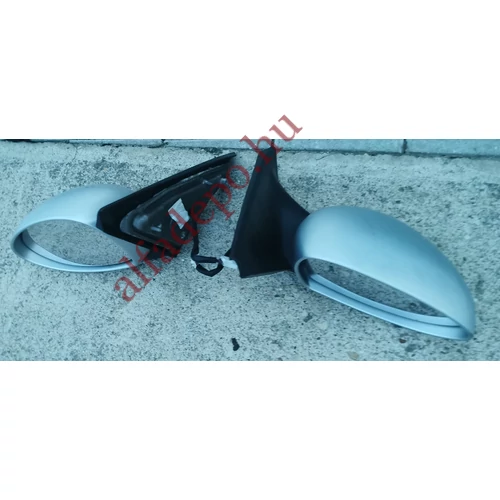 Alfa Romeo 147 Facelift utolsó szériás 2010 visszapillantó tükör pár ezüst gyári bontott jobb + bal