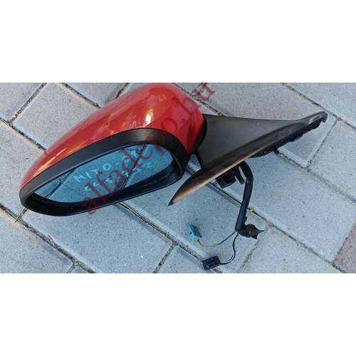 Alfa Romeo Mito bal visszapillantó tükör gyári bontott elektromosan beforduló piros