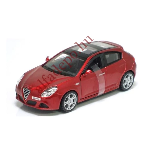 Alfa Romeo Giulietta 1:32 fém nyitható új Dobozos Burago modellautó