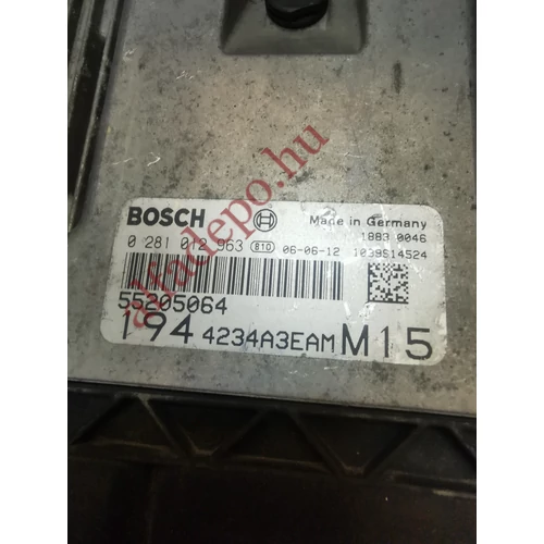 Fiat Croma 2T 2005-2010 1.9 16V diesel 150Hp  55205064 281012963 51854280 motorvezérlő