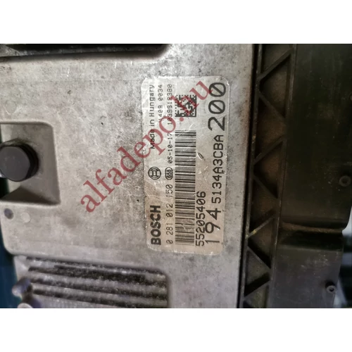 Fiat Croma 2T 2005-2010 2.4 20V 200Hp 55205406 0 281012150 motorvezérlő