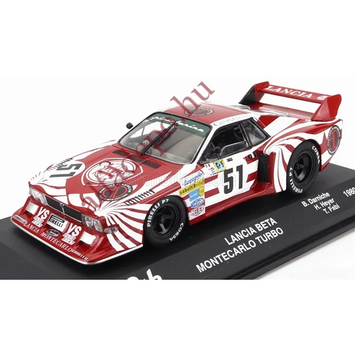 Lancia Beta Montecarlo Turbo 1:43 Edicola Vitrines Új Dobozos Modellautó