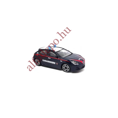 Alfa Romeo Giulietta 1:43 modellautó Carabinieri Új Dobozos Burago