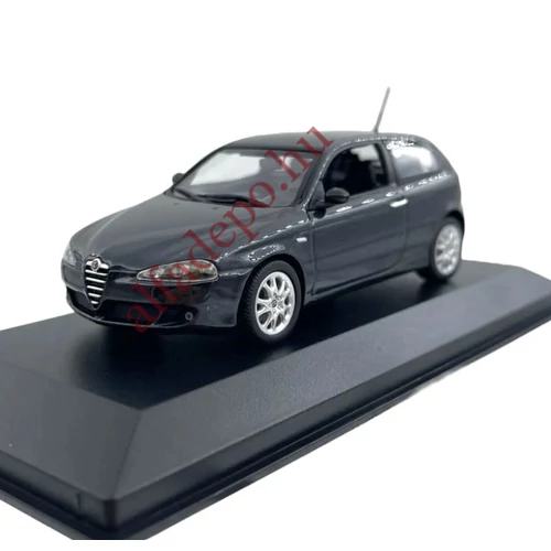 Alfa Romeo 147 Facelift Fekete 1:43 Maxichamps Minichamps Modellautó uj Dobozos