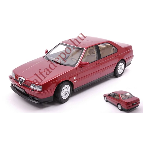 Alfa Romeo 164 Q4 3.0 24v fém 1:18 Triple 9 Bordó modellautó új Dobozos