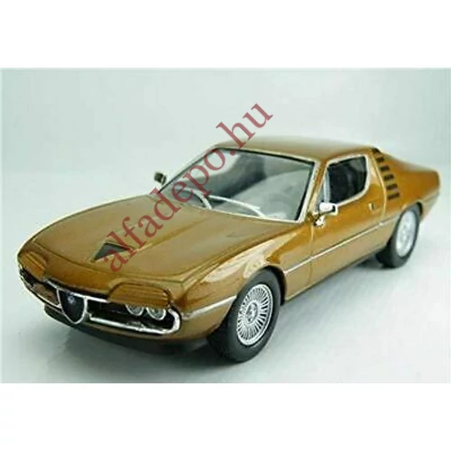 Alfa Romeo Montreal 1:43 Edicola Új Barna Modellautó