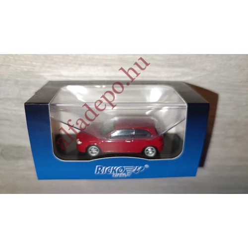 ALFA ROMEO 147 RICKO 1:87 MINIVITRINES ÚJ DOBOZOS MODELLAUTÓ PIROS