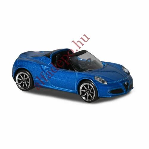 Alfa Romeo 4c Spider 1:57 dobozos Új kék Majorette modellautó