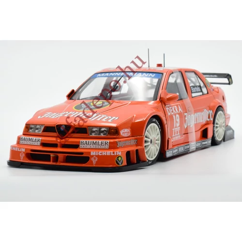 ALFA ROMEO 155 V6 TI Jagermeister #19 DTM Bartels WERK83 1:18 új Dobozos fém nyitható Modellautó