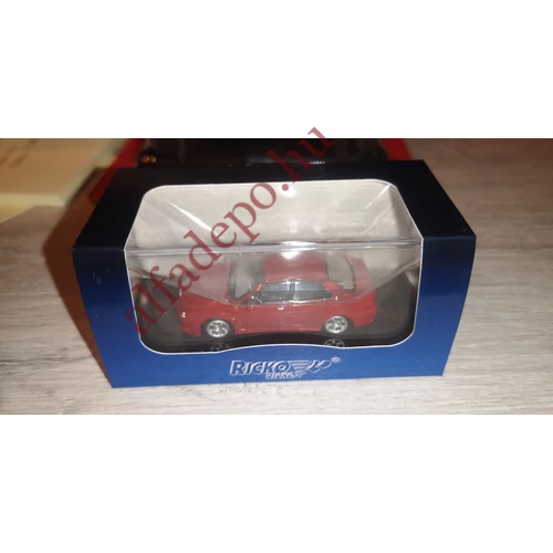 Alfa Romeo 156 GTA Ricko 1:87 minivitrines új Dobozos Modellautó Piros