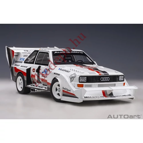 Audi Sport Quattro S1 AUTOART Pikes Peak 1987 winner W.Röhrl #1 1:18 Modellautó