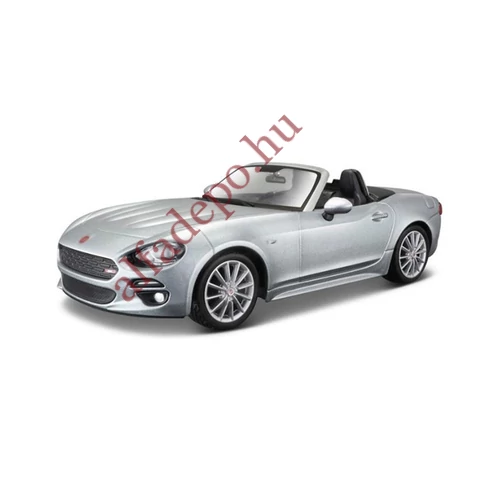 Fiat 124 Spider Burago 1:24 fém nyitható modellautó Új