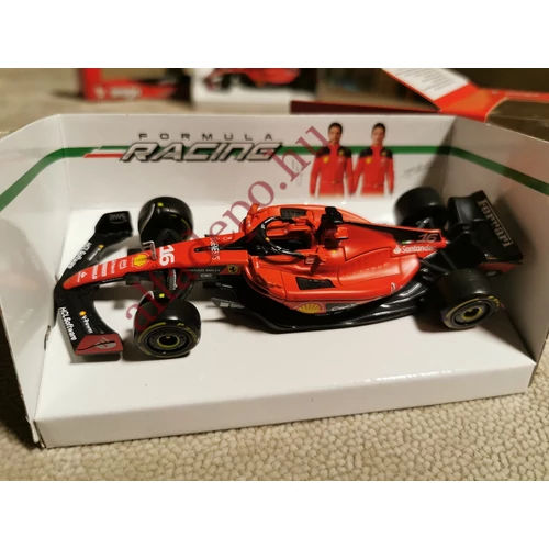 Ferrari SF-23 F1 1:43 Burago Charles Leclerc Modellautó