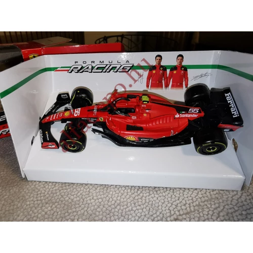 Ferrari SF-23 F1 1:43 Burago Carlos Sainz Modellautó