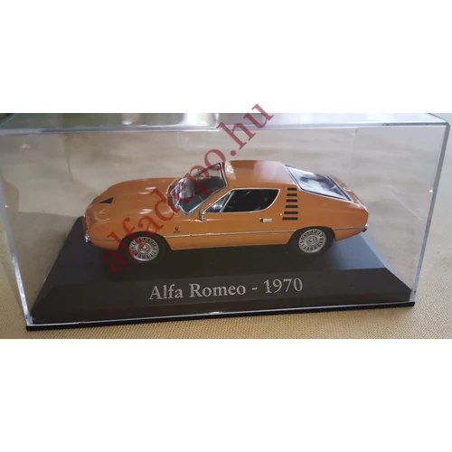 Alfa Romeo Montreal 1:43 Edicola Új Narancssárga Modellautó