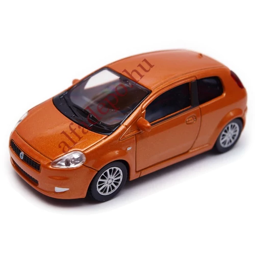 Fiat Grande Punto 1:43 fém NEX Dobozos Új Narancssárga Modellautó