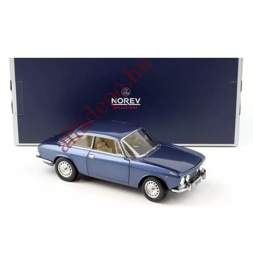 Alfa Romeo 2000 GTV Kék 1:18 Norev Modellautó fém nyitható Új