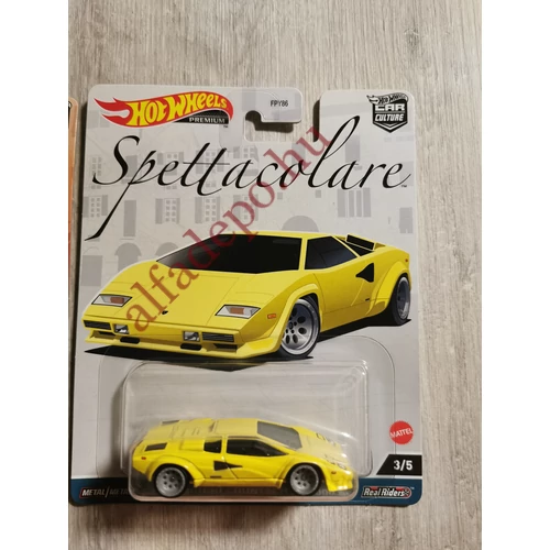 LAMBORGHINI Countach LP 5000 QV HOT WHEELS PREMIUM Modellautó