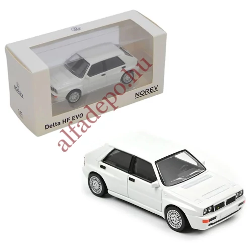 Lancia Delta HF EVO Integrale 1:43 fehér NOREV modellautó