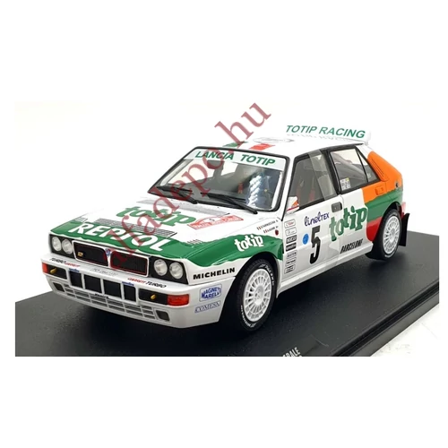 Lancia Delta HF Integrale Monte Carlo TOTIP 93 1:18 Solido nyitható új Modellautó