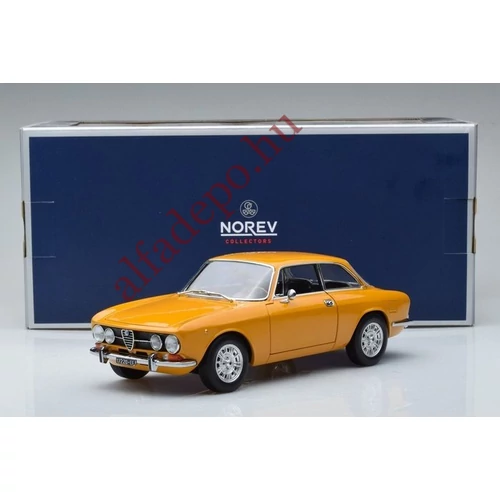 Alfa Romeo 1750 GTV 1:18 Norev Modellautó fém nyitható Új 