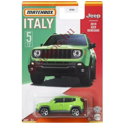 Jeep Renegade Matchbox 1:64 Bliszteres Új Modellautó 