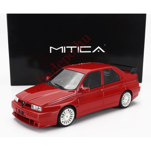 Alfa Romeo 155 GTA 1:18 Piros Mitica Modellautó új Dobozos