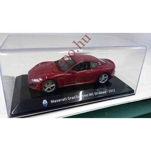 Maserati Gran Turismo MC Stradale 1:43 Edicola Vitrines Új Modellautó 